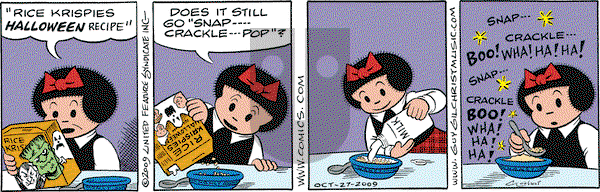 Nancy on Tuesday October 27, 2009 Comic Strip
