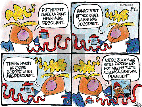 Clay Jones - Thursday November 30, 2023 Comic Strip