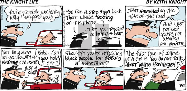 The Knight Life on Sunday September 16, 2018 Comic Strip