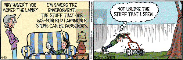 Grand Avenue on Tuesday April 20, 2010 Comic Strip