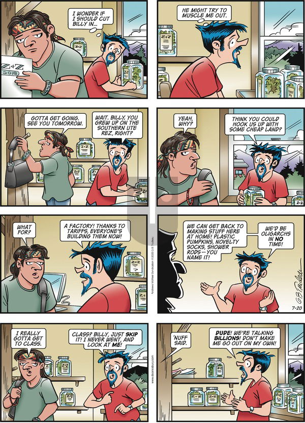 Doonesbury on 2025-07-20 Comic Strip