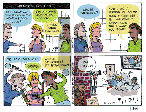 Ted Rall on Monday April 8, 2019 Comic Strip