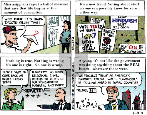 Ted Rall on Friday November 11, 2011 Comic Strip