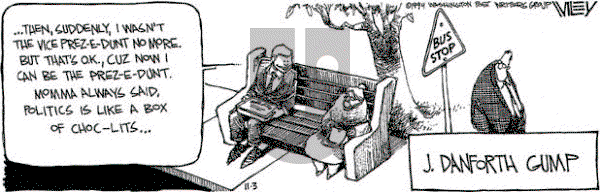 Non Sequitur on Thursday November 3, 1994 Comic Strip