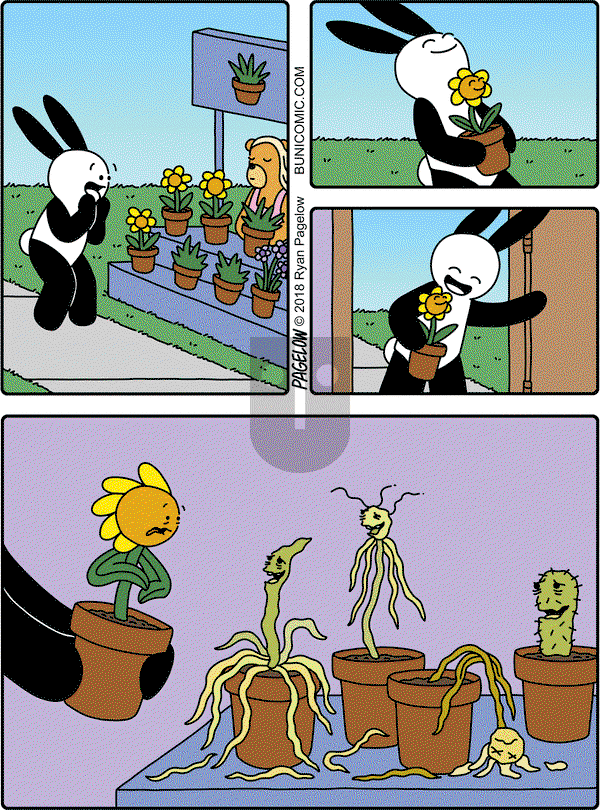 Buni on Monday August 6, 2018 Comic Strip
