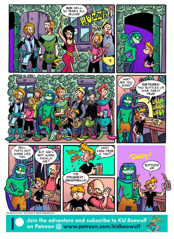 Kid Beowulf - Monday May 10, 2021 Comic Strip