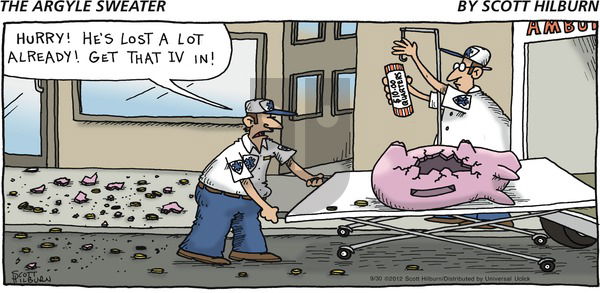 The Argyle Sweater on Sunday September 30, 2012 Comic Strip