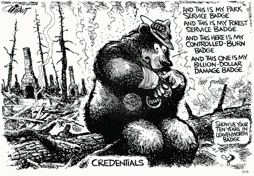 Pat Oliphant on Monday May 15, 2000 Comic Strip