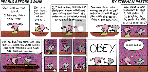 Pearls Before Swine on Sunday December 26, 2004 Comic Strip