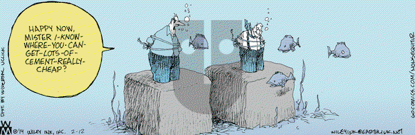 Non Sequitur on Wednesday February 12, 2014 Comic Strip