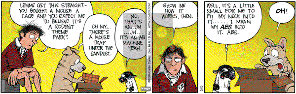 Get Fuzzy on Wednesday May 5, 2004 Comic Strip