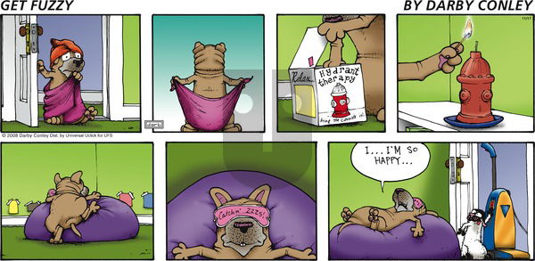 Get Fuzzy on Sunday November 17, 2013 Comic Strip