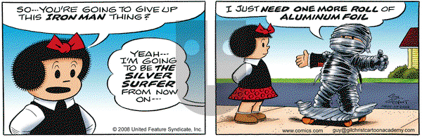 Nancy on Saturday September 27, 2008 Comic Strip