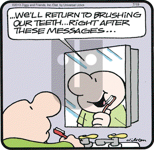 Ziggy on Friday July 19, 2013 Comic Strip