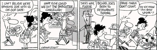 Baby Blues on Saturday August 10, 1991 Comic Strip