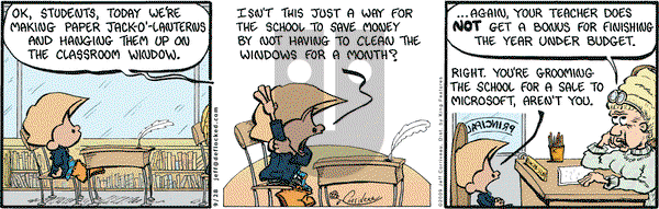 DeFlocked on Monday September 28, 2009 Comic Strip