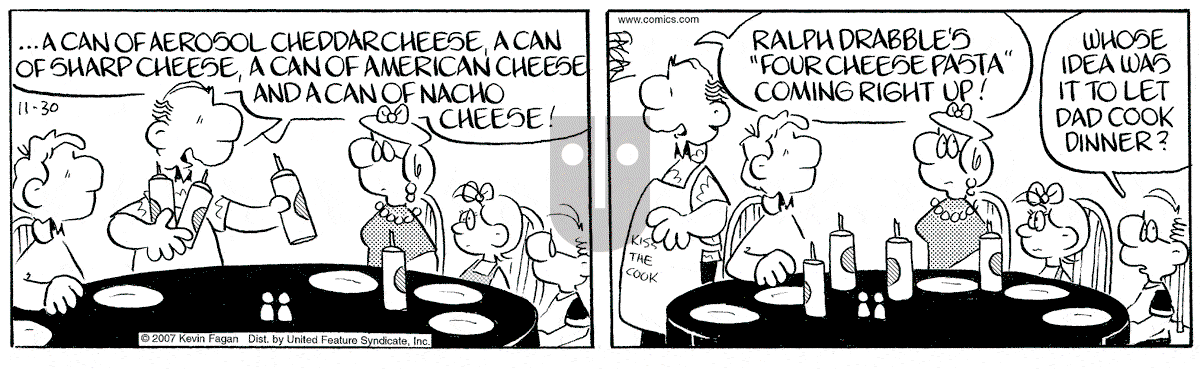 Drabble - Friday November 30, 2007 Comic Strip