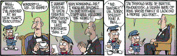 Monty on Thursday January 2, 2020 Comic Strip