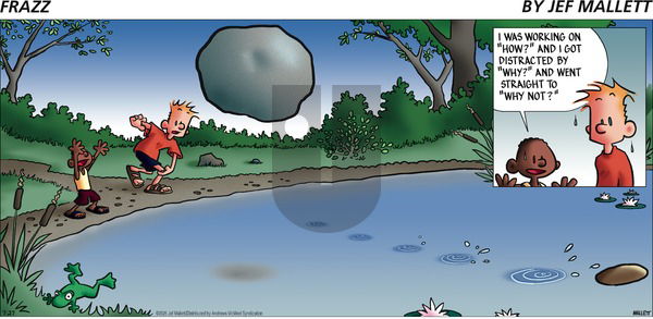 Frazz on Sunday July 27, 2025 Comic Strip