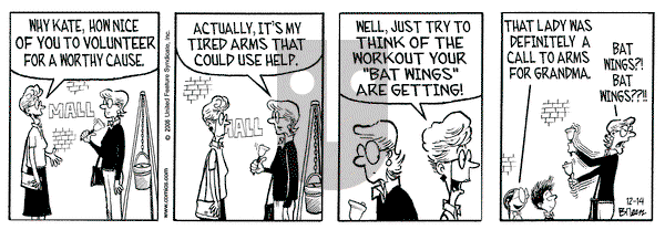 Grand Avenue on Thursday December 14, 2006 Comic Strip