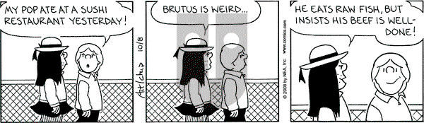 The Born Loser on Wednesday October 8, 2008 Comic Strip