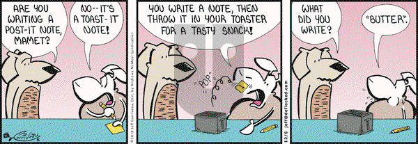 DeFlocked on Thursday December 6, 2018 Comic Strip