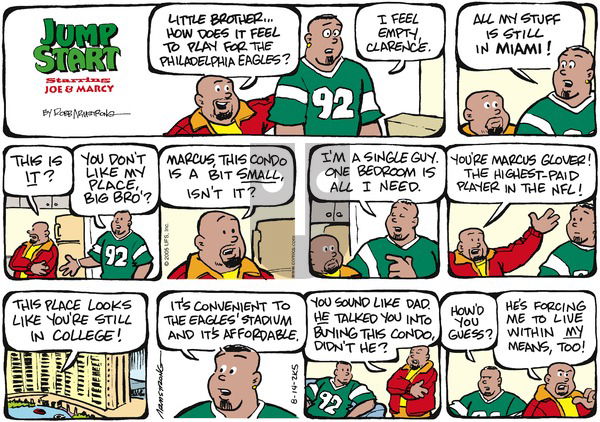 JumpStart on Sunday August 14, 2005 Comic Strip