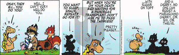 Over the Hedge on Thursday June 21, 2018 Comic Strip