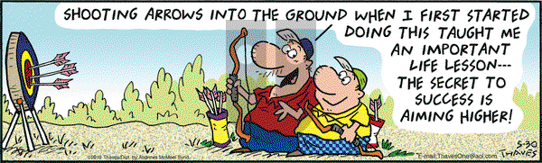 Frank and Ernest on Thursday May 30, 2019 Comic Strip