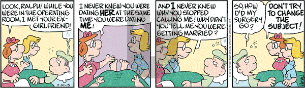 Drabble on Tuesday February 10, 2015 Comic Strip