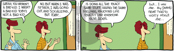 The Buckets on Friday June 5, 2015 Comic Strip