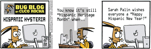 La Cucaracha on Friday October 14, 2011 Comic Strip