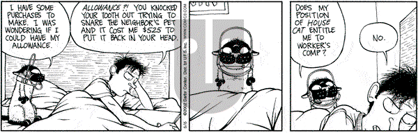 Get Fuzzy on Thursday June 13, 2002 Comic Strip