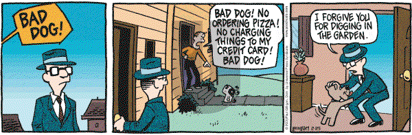 Pooch Cafe on Tuesday March 15, 2005 Comic Strip