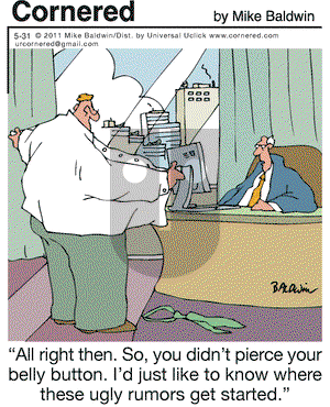 Cornered on Tuesday May 31, 2011 Comic Strip