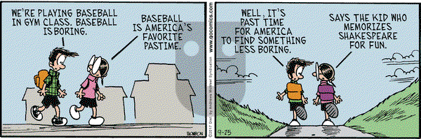 Grand Avenue on Monday September 25, 2017 Comic Strip