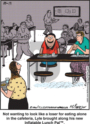 Close to Home on Monday October 19, 2009 Comic Strip