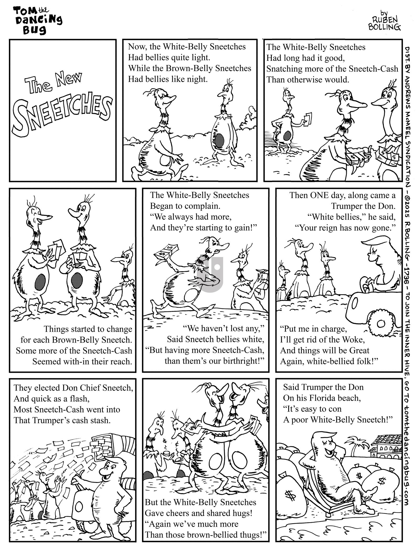 Tom the Dancing Bug - Monday May 19, 2025 Comic Strip
