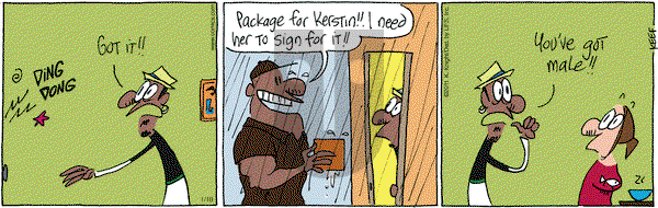 The Knight Life - Monday January 10, 2011 Comic Strip