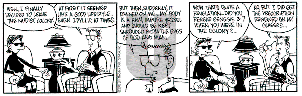 Monty on Thursday January 23, 2003 Comic Strip
