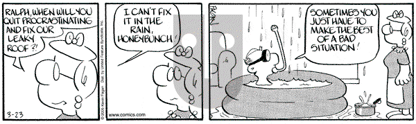 Drabble on Wednesday March 23, 2005 Comic Strip