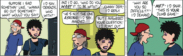 Luann - Tuesday January 25, 2011 Comic Strip