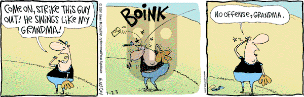 The Duplex on Monday July 23, 2001 Comic Strip