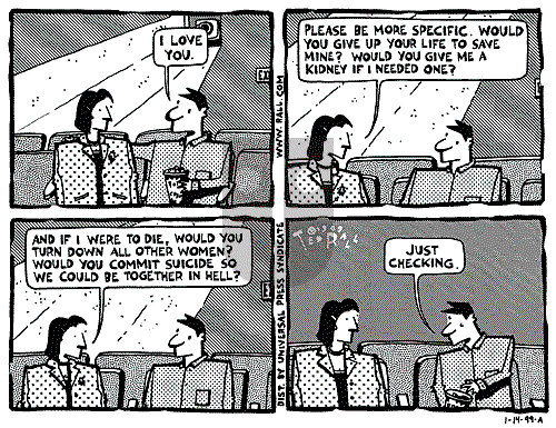 Ted Rall on Thursday January 14, 1999 Comic Strip