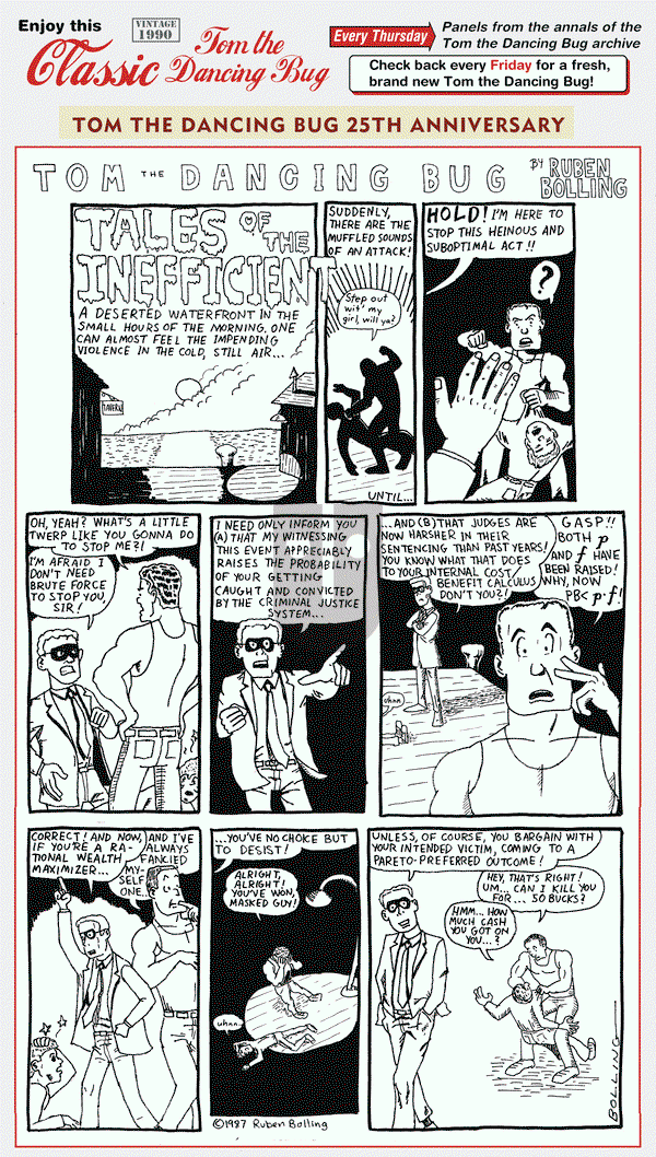 Tom the Dancing Bug on Thursday July 23, 2015 Comic Strip