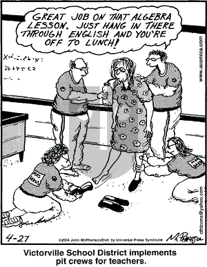 Close to Home - Tuesday April 27, 2004 Comic Strip