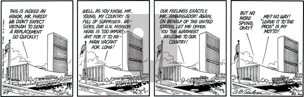 Doonesbury on Tuesday March 7, 1978 Comic Strip