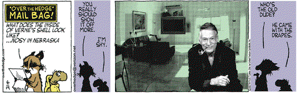 Over the Hedge on Tuesday June 19, 2007 Comic Strip