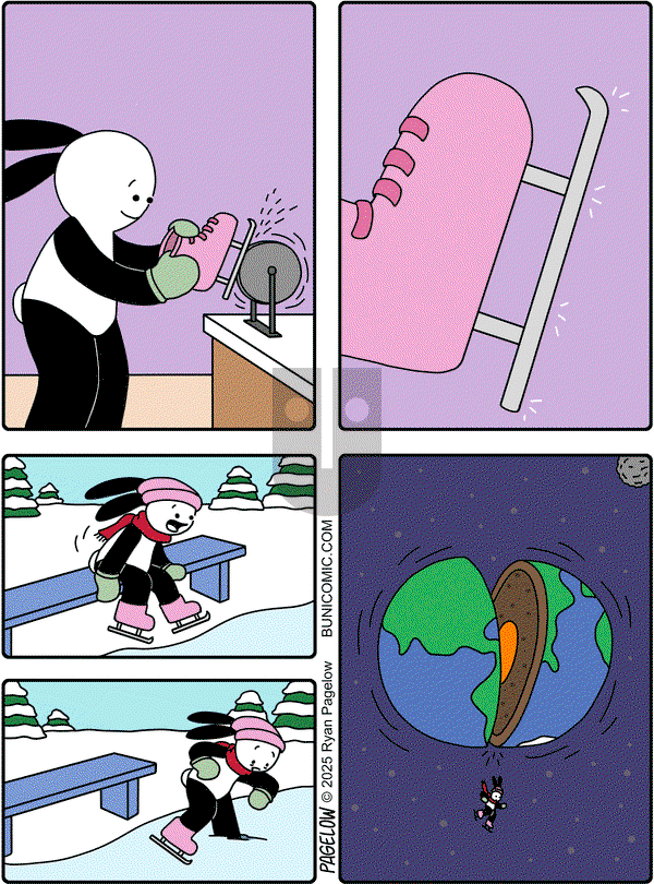 Buni on Wednesday January 8, 2025 Comic Strip