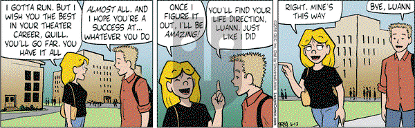 Luann on Friday May 13, 2016 Comic Strip